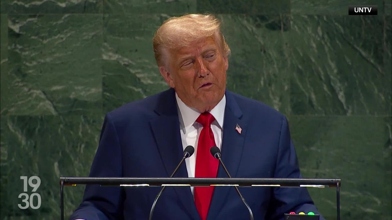 Donald Trump critique l’ONU et l’Europe lors d’un discours à l’Assemblée générale des Nations unies