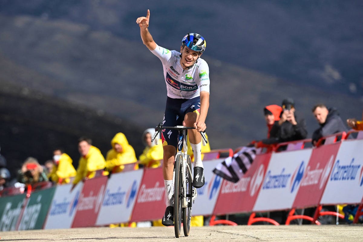 Giulio Pellizzari décroche sa première victoire chez les professionnels lors de la 17e étape de la Vuelta